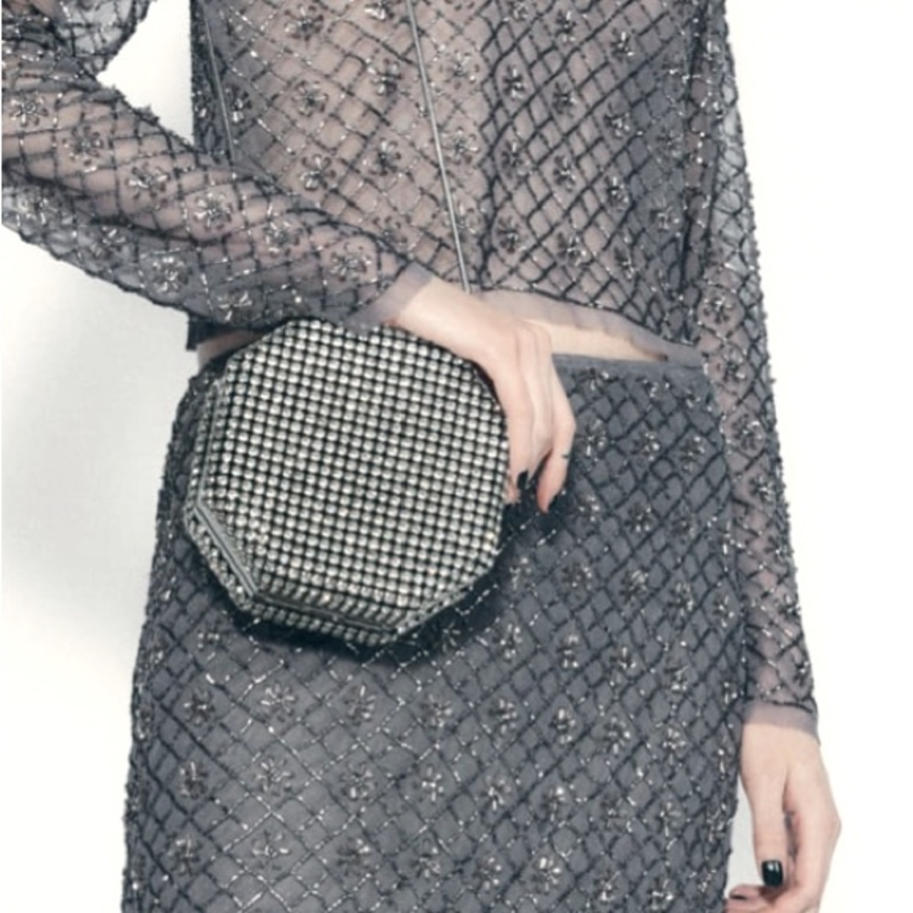 Rhinestone clutch